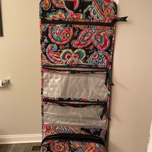 Vera Bradley hanging makeup organizer